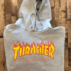 Men’s Thrasher hoodie.